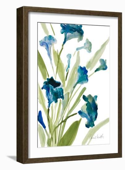 Teal Belles II-Lanie Loreth-Framed Art Print