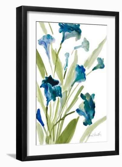 Teal Belles II-Lanie Loreth-Framed Art Print