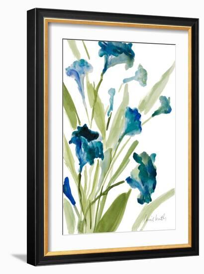 Teal Belles II-Lanie Loreth-Framed Art Print