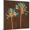 Teal Bloom II-Erin Lange-Mounted Art Print