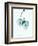 Teal Bodhi Tree-Albert Koetsier-Framed Art Print