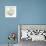 Teal Buds II-Chris Paschke-Framed Art Print displayed on a wall