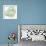 Teal Buds III-Chris Paschke-Framed Art Print displayed on a wall