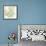 Teal Buds IV-Chris Paschke-Framed Art Print displayed on a wall