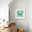 Teal Butterfly I-Alan Hopfensperger-Framed Art Print displayed on a wall