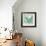 Teal Butterfly II-Alan Hopfensperger-Framed Art Print displayed on a wall