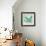 Teal Butterfly II-Alan Hopfensperger-Framed Art Print displayed on a wall