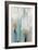 Teal Cascade-Tom Reeves-Framed Art Print