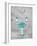 Teal Chip Mate Borderless-Jace Grey-Framed Art Print
