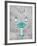 Teal Chip Mate Borderless-Jace Grey-Framed Art Print