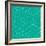 Teal Diamonds-Hello Angel-Framed Giclee Print