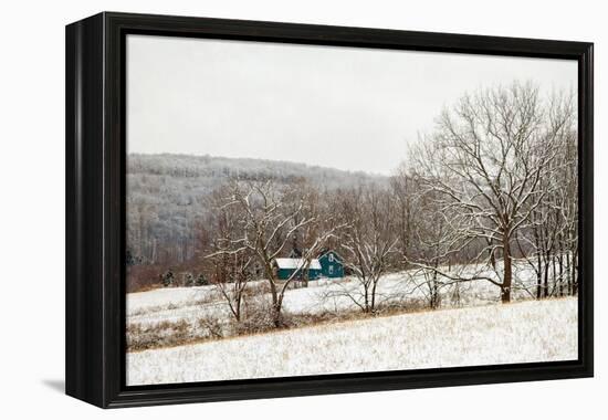 Teal Farmhouse-Brooke T. Ryan-Framed Premier Image Canvas