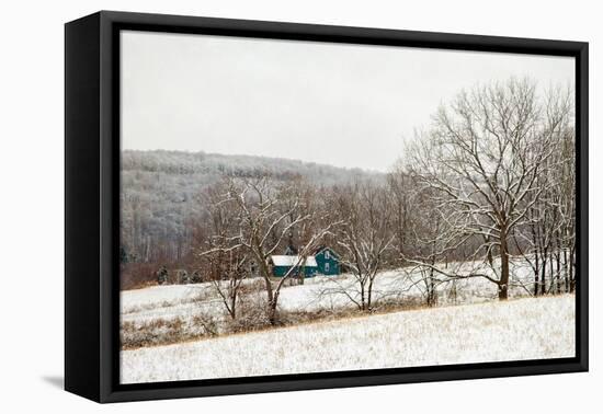 Teal Farmhouse-Brooke T. Ryan-Framed Premier Image Canvas