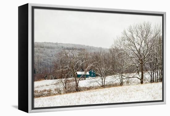 Teal Farmhouse-Brooke T. Ryan-Framed Premier Image Canvas