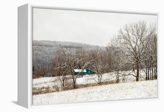 Teal Farmhouse-Brooke T. Ryan-Framed Premier Image Canvas