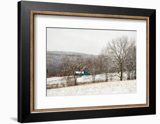 Teal Farmhouse-Brooke T. Ryan-Framed Photographic Print