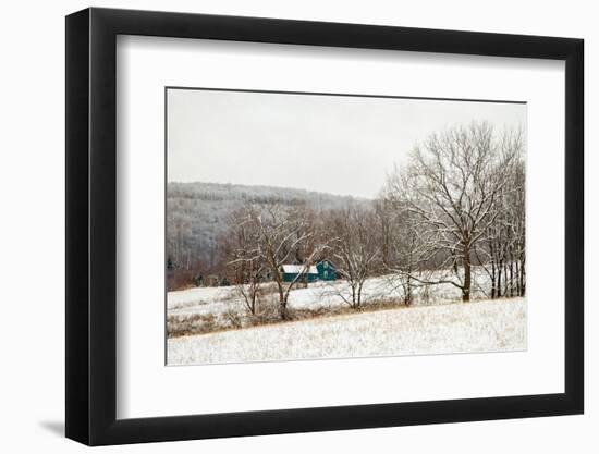 Teal Farmhouse-Brooke T. Ryan-Framed Photographic Print