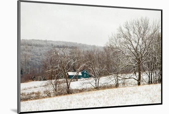 Teal Farmhouse-Brooke T. Ryan-Mounted Photographic Print