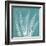 Teal Fern Xray-Albert Koetsier-Framed Art Print