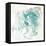 Teal Fog I-June Erica Vess-Framed Stretched Canvas