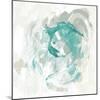 Teal Fog I-June Erica Vess-Mounted Art Print