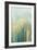 Teal Golden Woods-Roberto Gonzalez-Framed Art Print