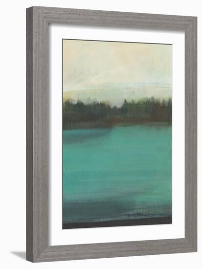 Teal Lake View I-Jodi Fuchs-Framed Art Print