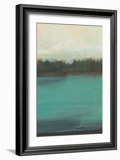 Teal Lake View I-Jodi Fuchs-Framed Art Print