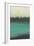 Teal Lake View II-Jodi Fuchs-Framed Art Print