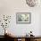 Teal Lily-Anna Polanski-Framed Art Print displayed on a wall