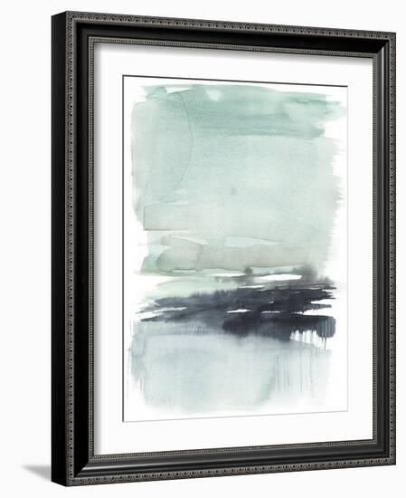 Teal Moor II-Jennifer Goldberger-Framed Art Print
