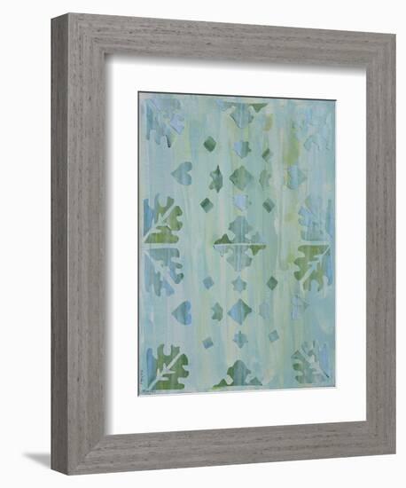 Teal Morocco I-Natalie Avondet-Framed Art Print