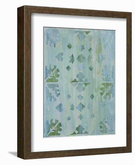 Teal Morocco I-Natalie Avondet-Framed Art Print