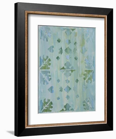 Teal Morocco I-Natalie Avondet-Framed Art Print