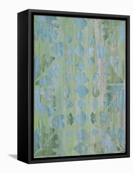 Teal Morocco II-Natalie Avondet-Framed Stretched Canvas