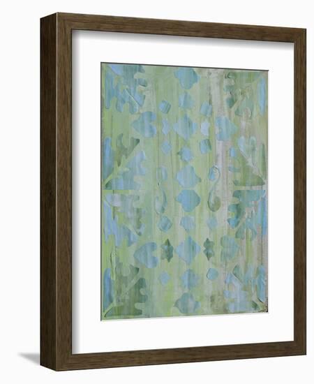 Teal Morocco II-Natalie Avondet-Framed Art Print