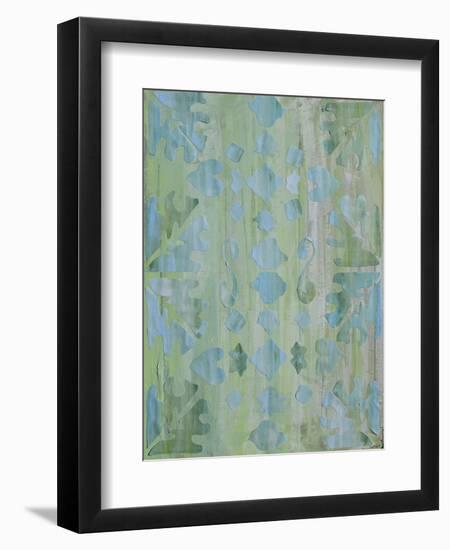 Teal Morocco II-Natalie Avondet-Framed Art Print