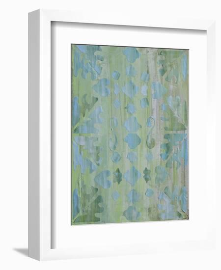 Teal Morocco II-Natalie Avondet-Framed Art Print