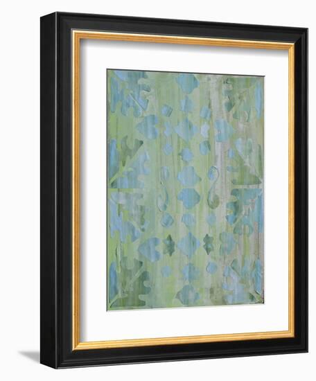 Teal Morocco II-Natalie Avondet-Framed Art Print