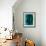 Teal Oblivion-Ruth Palmer 3-Framed Art Print displayed on a wall