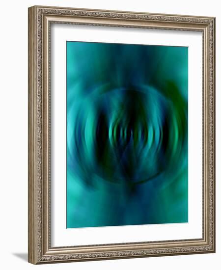 Teal Oblivion-Ruth Palmer 3-Framed Art Print