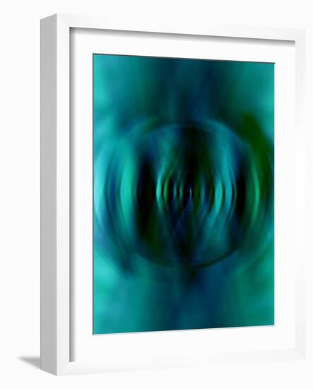 Teal Oblivion-Ruth Palmer 3-Framed Art Print