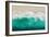 Teal Ocean Waves From Above I-Maggie Olsen-Framed Art Print