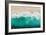 Teal Ocean Waves From Above I-Maggie Olsen-Framed Art Print