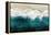 Teal Ocean Waves From Above II-Maggie Olsen-Framed Stretched Canvas