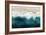 Teal Ocean Waves From Above II-Maggie Olsen-Framed Art Print