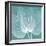 Teal Orchid Xray-Albert Koetsier-Framed Art Print