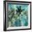 Teal Palms-Eric Yang-Framed Art Print