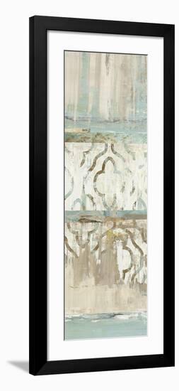 Teal Patchwork II-Tom Reeves-Framed Art Print