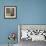 Teal Perception II-Lanie Loreth-Framed Art Print displayed on a wall